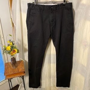 J. CREW ESSENTIAL Men's Black Chino Pants